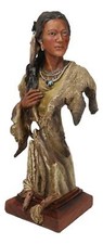 Tribal Native American Indian Lady Princess w...