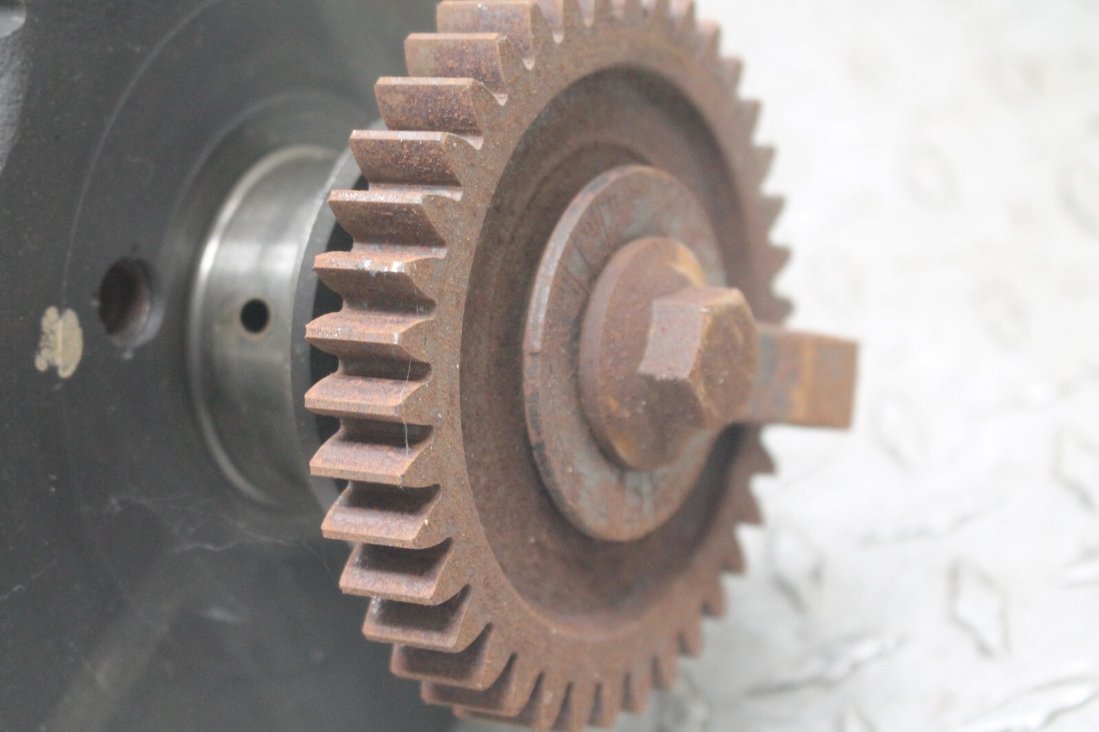 Hm749 Rack 1985 85 HONDA VT700 SHADOW VT 700 C HM749 ENGINE CRANKSHAFT CRANK SHAFT ...
