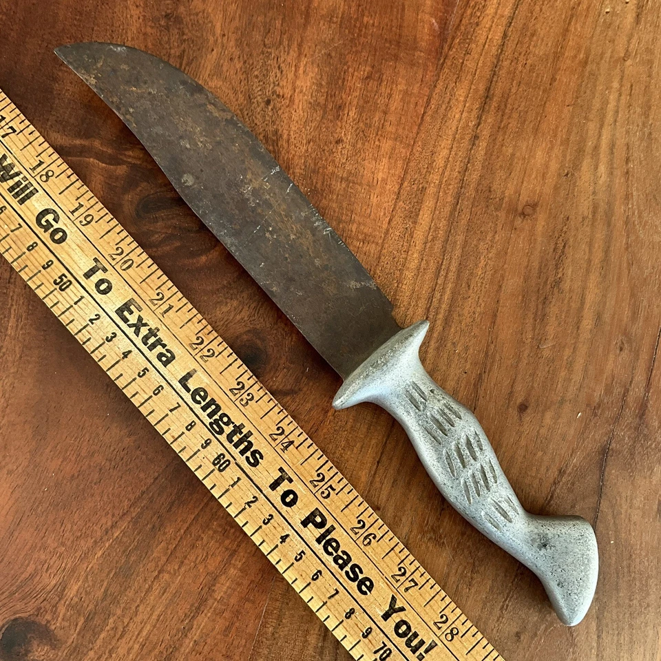 Cuchillo de lucha de combate vintage raro Foto 2 de 3