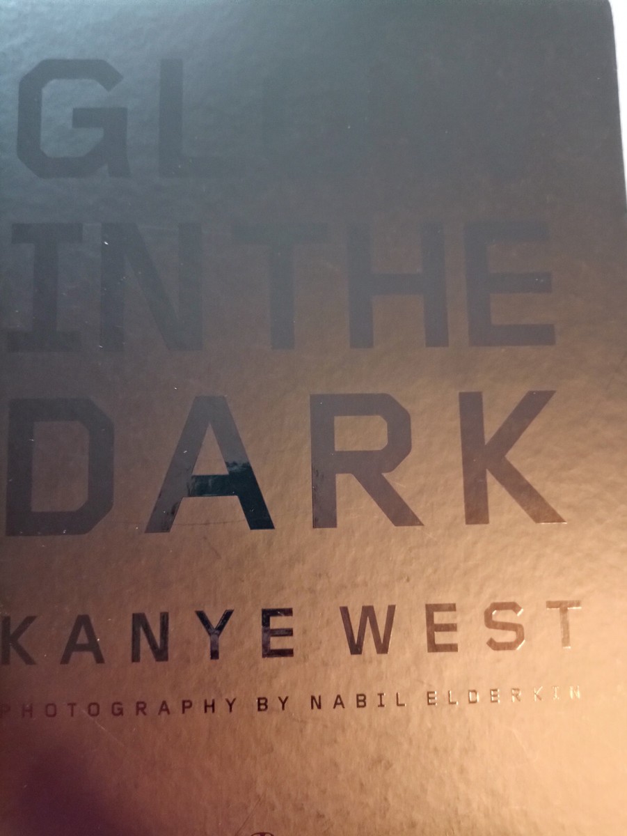 Kanye West Glow in the Dark Tour hardback book, WITH CD, Very rare