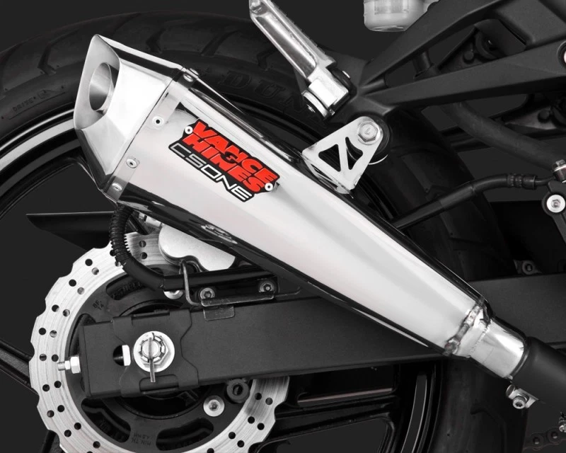 Vance Hines 33507 2008 2012 Ninja 250R CS One Slip On Exhaust