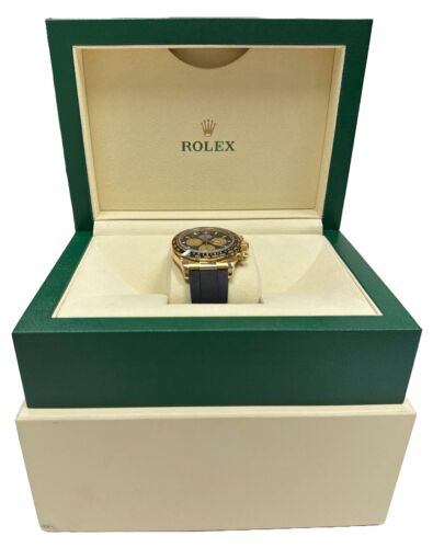 MINT 2024 Rolex Daytona Gold Oysterflex PAUL NEWMAN 18K Gold 126518 LN Watch BOX - Bild 2 von 9
