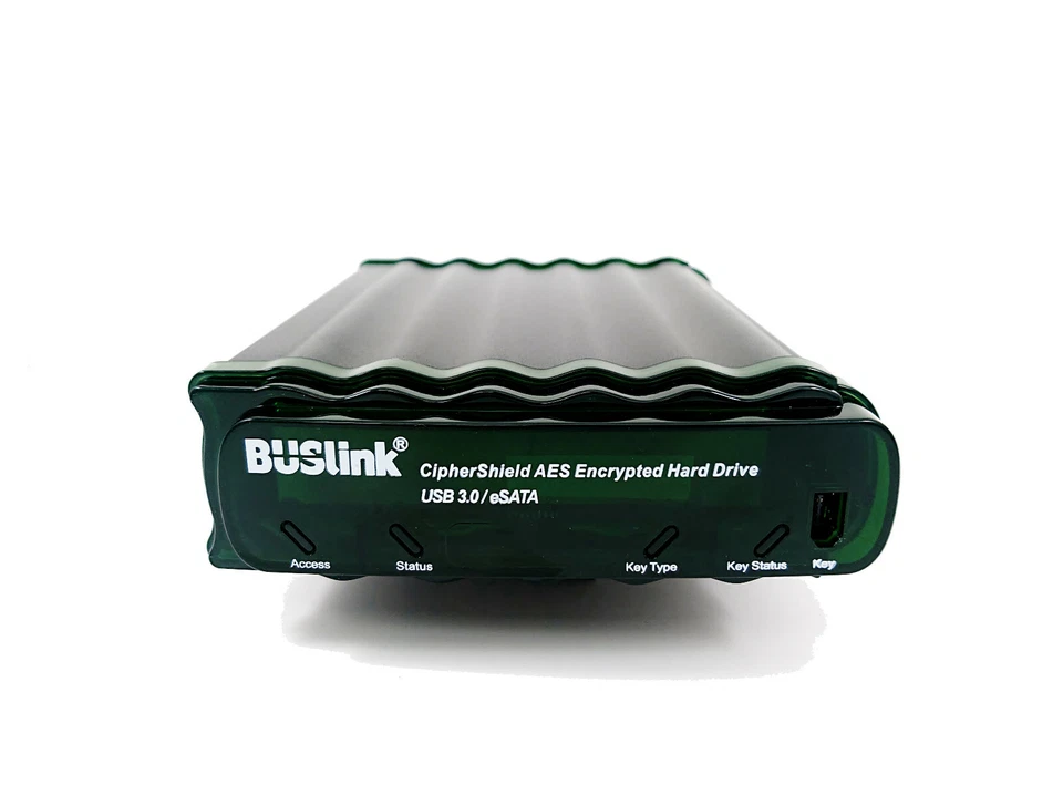 USB-C eSATA FIPS 140-2 Level 2 HIPAA 256 bit AES Hardware Encrypted Drive 2TB - Image 3 of 4