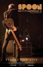 SPOON 2020 FT. LAUDERDALE CONCERT TOUR POSTER - Indie Rock / Pop, Art Rock Music
