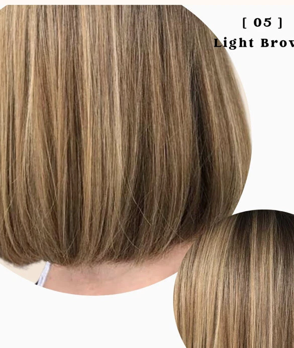 Mayraki, Gray Coverage Permanent Hair Color Dye Shampoo color 05 light brown - Image 2 of 4