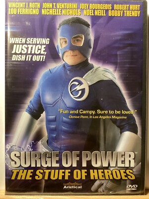 Surge of Power: The Stuff of Heroes (DVD, 2006) Lou Ferrigno - Vincent J. Roth