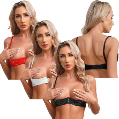 Womens Underwear Push Up Bra Balconettes Lingerie Underwire Clubwear Exotic
