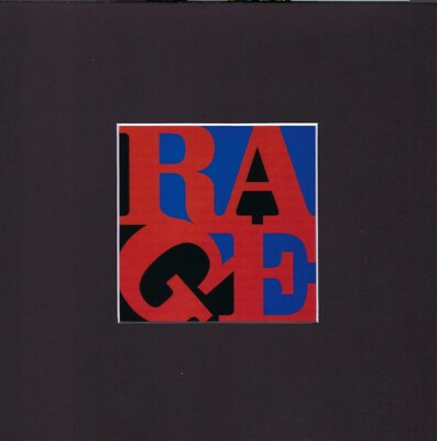 8X8'' Matted Print Album Cover Picture Art: Renegades, Rage Against the Machine