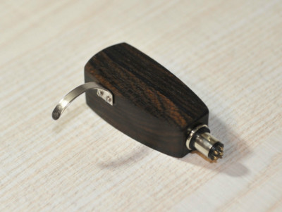 Custom-Made Wood Headshell for Ortofon SPU GT Royal N cartridges - Ziricote Wood