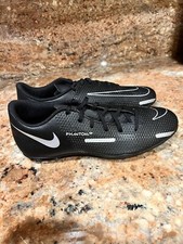 Nike Phantom GT2 Club MG Men's Soccer Cleats Black Silver DA5640-007 Sz 6.5 New