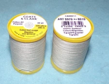 Coats and Clark Cotton All Purpose Thread, 225 yards, Natural (8010)