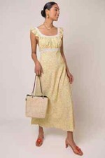 Rixo Farah Ditsy Summer Dress Size S RRP £296