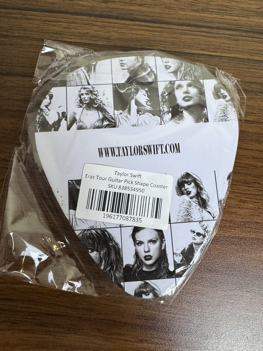 Official Taylor Swift Set of 5 Eras Tour Guitar Pick-Shaped