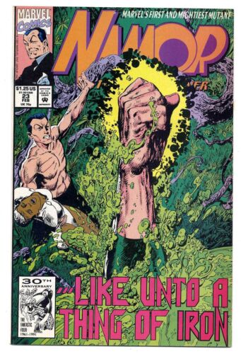 Namor #23 (1992 ; vf+ 8,5) sans faute, John Byrne script & art ; vs Wolverine - Photo 1/1