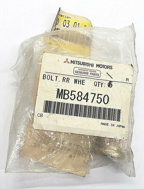 Mitsubishi MB584750 Genuine OEM Factory Original Wheel Bolt for sale ...