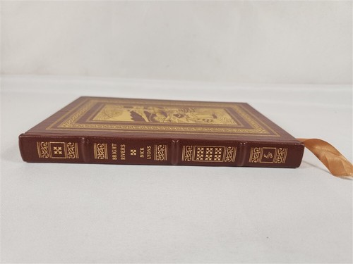 Bright Rivers Nick Lyons EASTON PRESS 1995 Leather Cover (Signed By Author) - Picture 3 of 9