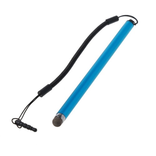 Anti-lost Lanyard Fibre Stylus Mesh Micro Fiber Tip Pen for Smart Phone Tablet - Zdjęcie 7 z 9