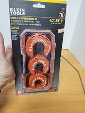 Klein Tools 3-PC Copper Tubing Set Multiple Sizes Copper Tube Cutter