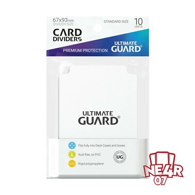 Ultimate Guard Pokemon Card Splitters Yugioh Magic White White