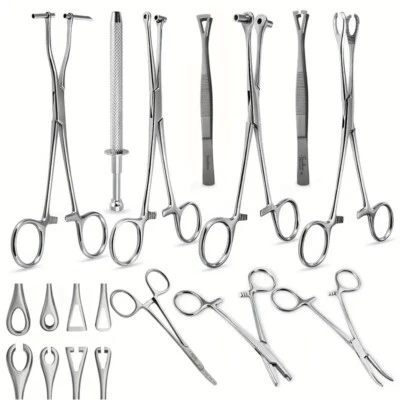 SANDBROS Body Piercing Forceps & Tools for Body Piercing | Body Art Forceps for Piercing