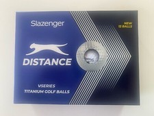 Slazenger Unisex VSeries Distance Golf Ball 12 Pack BNIB