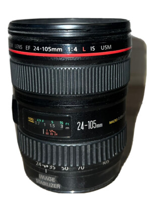 USED Canon EF 24-105mm f/4 L IS USM Lens for Canon EOS (ONE USED Canon EF 24-105mm f/4 L IS USM Lens for Canon EOS (ONE