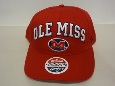 Ole Miss Rebels Zephyr Original Snapback Hat Cap