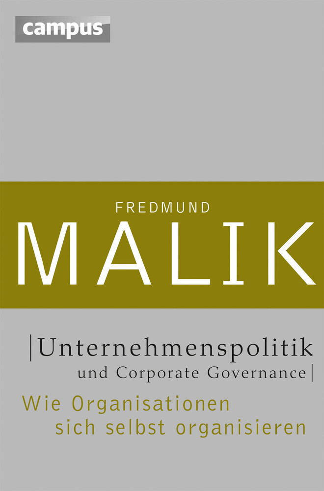 Thumbnail - Unternehmenspolitik Und Corporate Governance Fredmund Malik Buch 390