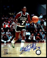 NATE ARCHIBALD SIGNED 8X10 PHOTO INSCRIBED "HOF 91" BOSTON CELTICS