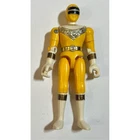 Power Rangers Zeo Yellow Ranger Action Figure 1996 Bandai Vintage 5.5"