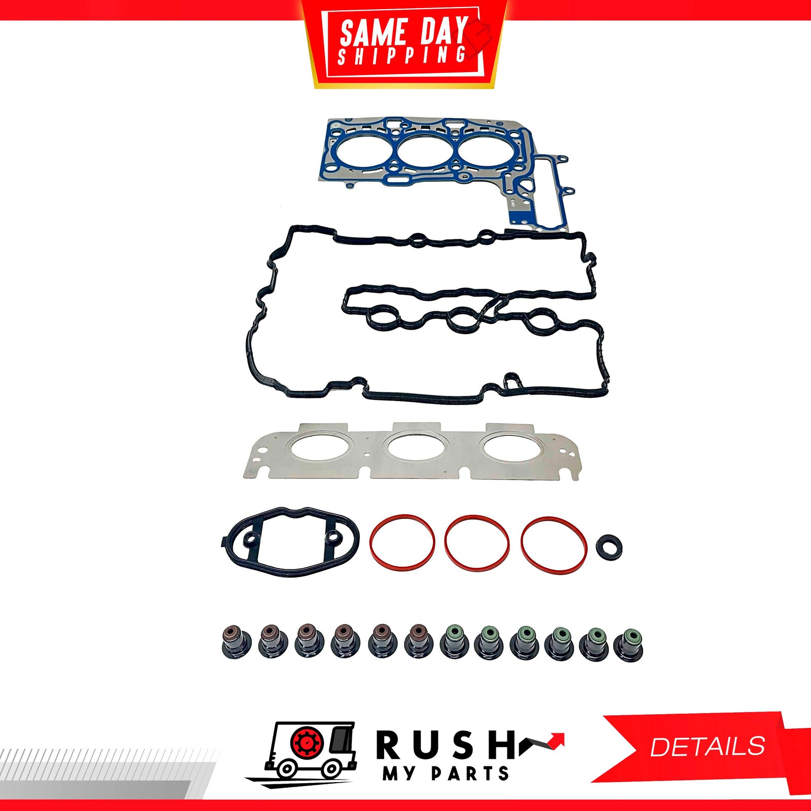 14-20 Cylinder Head Set For BMW i8 1.5L L3 DOHC 12v DNJ HGS842