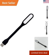 USB Lamp LED Mini Light Laptop Computer Notebook Reading Lamp Silicone Goosen...