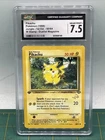 CGC 7.5 NEAR MINT+ Pikachu 1999 Jungle 1st Edition 60/64 W Stamp Pokemon Card