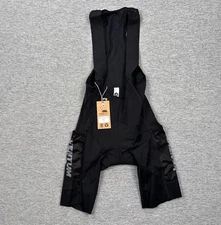 WYN Republic Cycling Bib Shorts Mens Medium Black Ventum Pannier Padded NEW