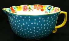 New~2020~PIONEER WOMAN~Stoneware~3.8 Quart~BREEZY BLOSSOM~10"~Mixing Batter Bowl