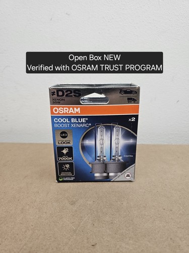 Genuine Osram COOL BLUE BOOST (CBB) 7000K D2S Xenon Bulbs OPEN BOX NEW Duo - Bild 2 von 7