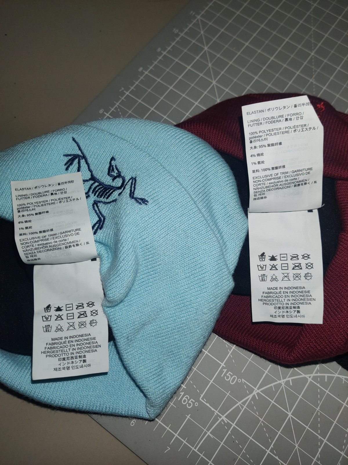 Berretto ARC'TERYX ricamato uccellino TOQUE spedizione gratuita sconto autentico nuovo senza etichette