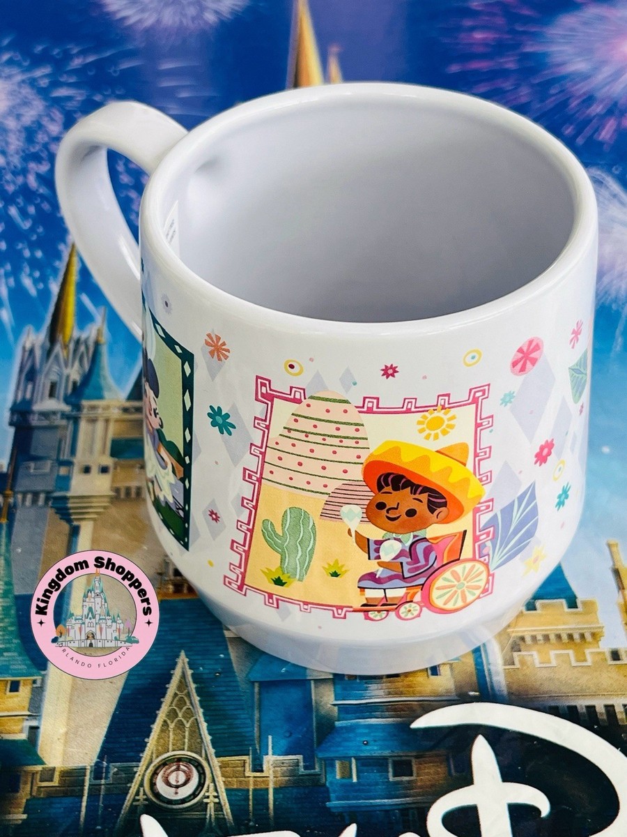 2026 Disney Parks It's A Small World Attraction Scenes Coffee Mug