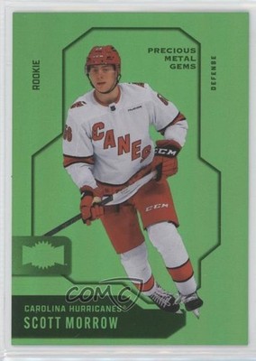 2024-25 Skybox Metal Universe Rookies PMG Green 5/10 Scott Morrow #133 1q4k