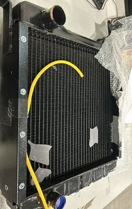 301877A2 Aluminum Radiator Fit New Case Skid Steer Loader 1840 1845C Diesel