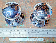 silver door knobs interior - see pics
