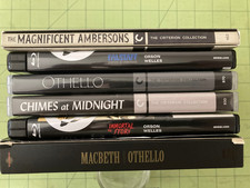 Lot of 6 Orson Welles Blu Rays