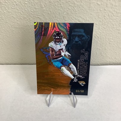 2026 Topps Signature Class  Brian Thomas Jr Jaguars #79 42/50 Orange Lava