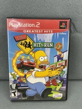 The Simpsons Hit & Run Sony PlayStation 2 PS2 Greatest Hits CIB Manual Tested
