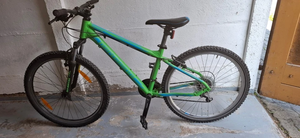 Bergamond Vitrex Mountainbike 26 Zoll in Blau-Grün, Perfekt für Einsteiger - Bild 2 von 4