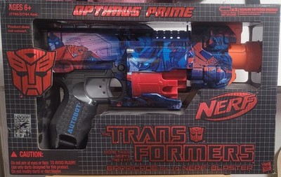 Transformers Optimus Prime Barricade RV-10 Blaster 2011 Nerf SDCC
