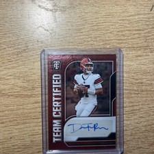 Dorian Thompson-Robinson 2024 Panini Totally Team Certified AUTO 39/100 #TCS-DTR