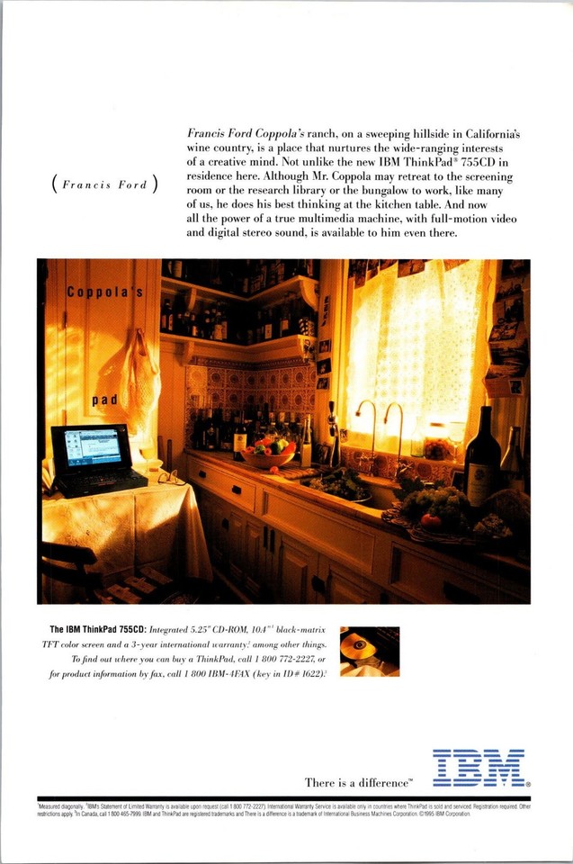 1995 IBM Personal Computers Vintage Color Print Ad Computing Ephemera ...