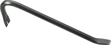 Edward Tools Gooseneck Wrecking Bar - Extra strength drop forged steel pry bar f