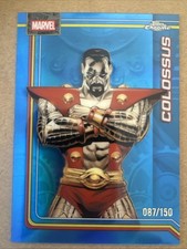 2026 Topps Chrome Marvel Colossus Blue /150 X-Men #23